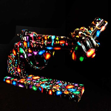 Sculpture titled "Fun Gun" by Pariz One, Original Artwork