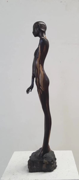 Rzeźba zatytułowany „Weeping Elf” autorstwa Jiyou Piao, Oryginalna praca, Odlew