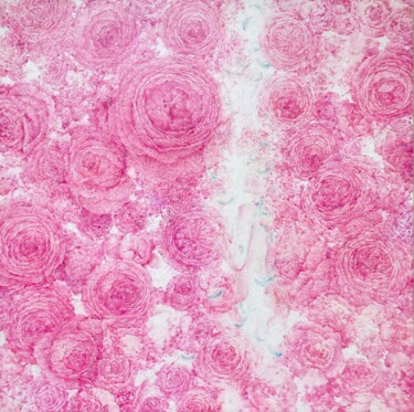 "[woman rose-81]" başlıklı Tablo Jiyou Piao tarafından, Orijinal sanat, Pigmentler