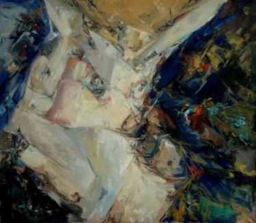 Pintura intitulada "Abismo (óleo)" por Aníbal Ruivo, Obras de arte originais