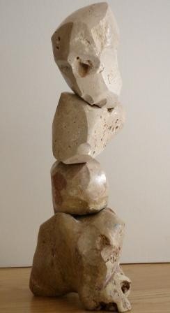 Escultura intitulada "Ternura (pedra)" por Aníbal Ruivo, Obras de arte originais
