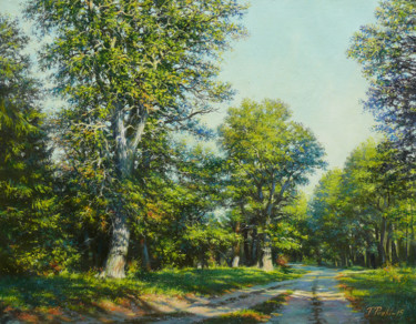 Painting titled "Summer calmness" by Petr Parkhimovitch (parpeter66), Original Artwork, Oil