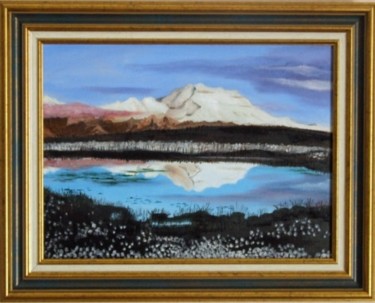 Painting titled "Le Mont Mckinley" by Jean Parraud, Original Artwork