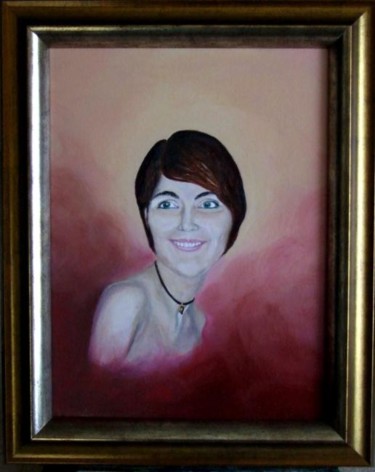 Painting titled "Charlotte" by Jean Parraud, Original Artwork