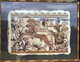 Pittura intitolato "Egypte-Bataille de…" da Jean Parraud, Opera d'arte originale, Olio