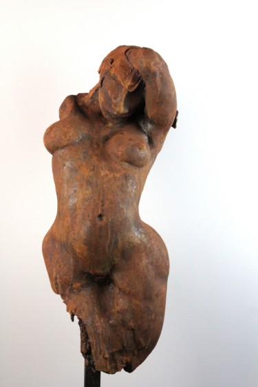 Sculpture titled "la fée" by Pascal Borghi, Original Artwork, Ceramics
