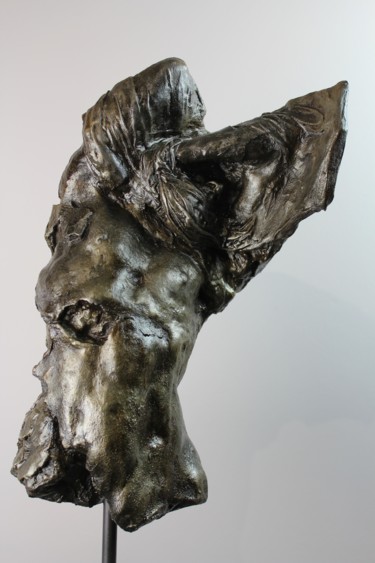 Sculpture intitulée "le déchiré" par Pascal Borghi, Œuvre d'art originale, Céramique