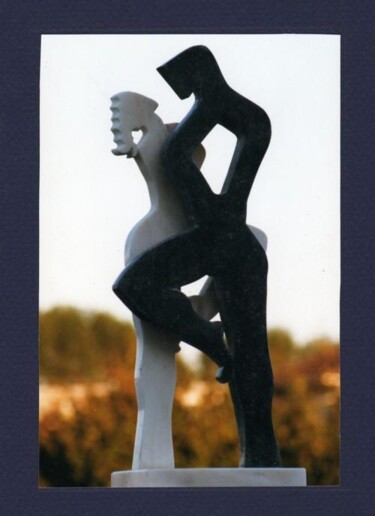 Скульптура под названием "Couple" - Pascal Borgo, Подлинное произведение искусства