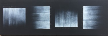 Peinture intitulée "Orientation" par Pascal Brel, Œuvre d'art originale, Acrylique Monté sur Panneau de bois