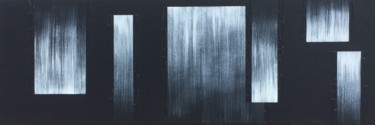 Painting titled "Echelles" by Pascal Brel, Original Artwork, Acrylic Mounted on Wood Panel