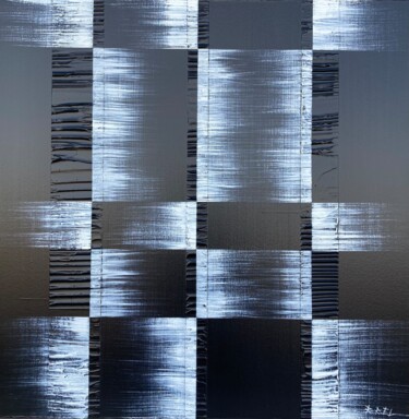 Картина под названием "Evasions Nocturnes" - Pascal Brel, Подлинное произведение искусства, Акрил Установлен на Деревянная р…