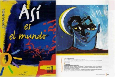 Painting titled "ASI es el mundo" by Pascal Briba, Original Artwork, Acrylic