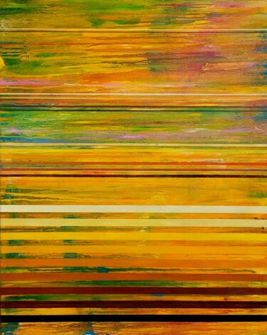 Malerei mit dem Titel "Esprit Provence" von Pascal Buffard, Original-Kunstwerk, Öl