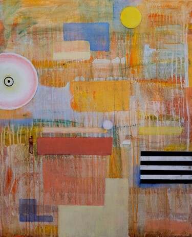 "Pastels" başlıklı Tablo Pascal Buffard tarafından, Orijinal sanat, Akrilik