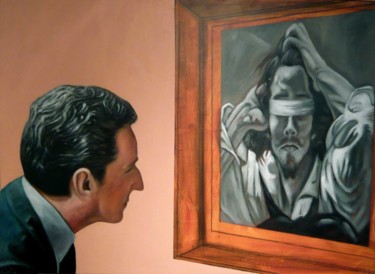 Peinture intitulée "orsay I" par Pascal Buffard, Œuvre d'art originale, Huile
