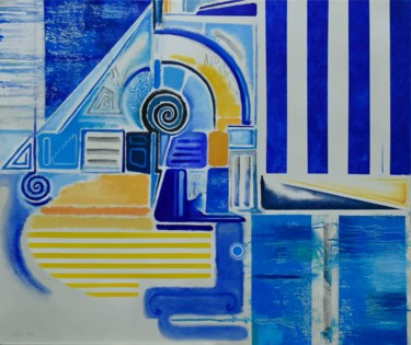 Schilderij getiteld "CRUISE" door Pascal Buffard, Origineel Kunstwerk