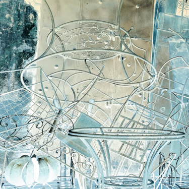 Arts numériques intitulée "L'inconnu au carré" par Pascal Caperon, Œuvre d'art originale