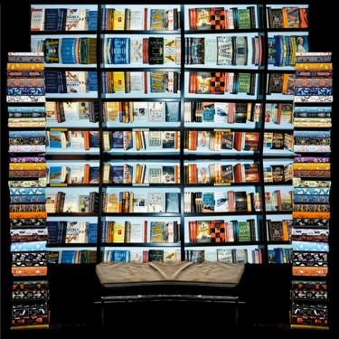 Arts numériques intitulée "Book square" par Pascal Caperon, Œuvre d'art originale