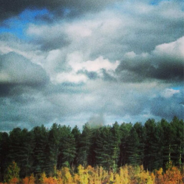 Photographie intitulée "Autumn forest" par Pascal Carro (PKRO), Œuvre d'art originale, Photographie non manipulée