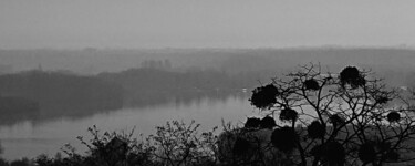 Photographie intitulée "Panoramic Mist #1" par Pascal Carro (PKRO), Œuvre d'art originale, Photographie non manipulée