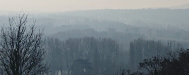 摄影 标题为“Panoramic Mist #2” 由Pascal Carro (PKRO), 原创艺术品, 非操纵摄影