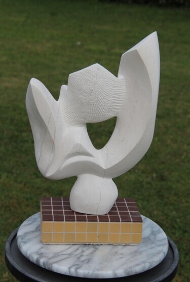 Sculpture intitulée "22047 Carennac" par Pascal Cavalli, Œuvre d'art originale, Pierre