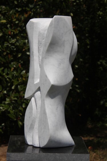 Sculpture titled "Douce" by Pascal Cavalli, Original Artwork, Stone
