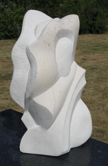 Sculpture intitulée "Striato" par Pascal Cavalli, Œuvre d'art originale, Pierre