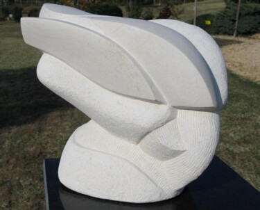 Sculpture titled "Ronda" by Pascal Cavalli, Original Artwork, Stone
