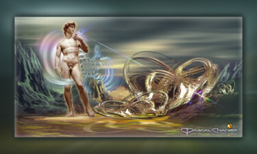 Digital Arts titled "Le Rêve de DAVID" by Pascal Chanier, Original Artwork