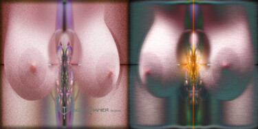 Arts numériques intitulée "sex-appeal 2" par Pascal Chanier, Œuvre d'art originale