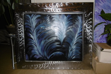 Digital Arts titled "vent de plume" by Pjc, Original Artwork, Oil