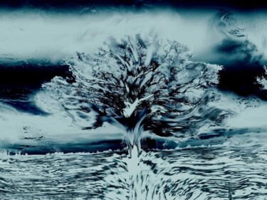 Digital Arts titled "arbre énergie" by Pjc, Original Artwork, 2D Digital Work