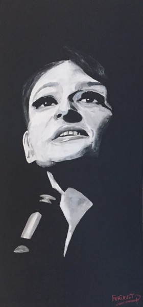 Painting titled "BARBARA" by Pascal Feriault, Original Artwork