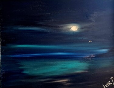 Peinture intitulée "One evening #2022" par Pascal Jung, Œuvre d'art originale, Huile