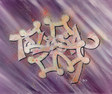 Malarstwo zatytułowany „Graffiti-Art - TOLO…” autorstwa Pascal Kowalewski (PK29), Oryginalna praca, Akryl Zamontowany na Dre…