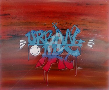 Pintura titulada "Graffiti-Art "URBAN…" por Pascal Kowalewski (PK29), Obra de arte original, Acrílico Montado en Bastidor de…