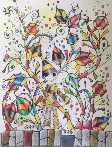 Drawing titled "Kipoulou - Transmet…" by Pascal Kowalewski (PK29), Original Artwork, Marker