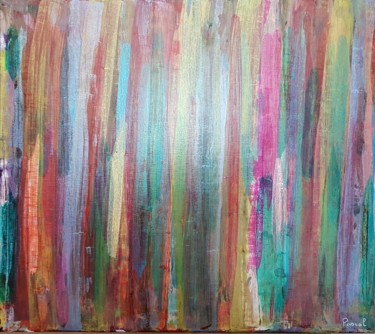 Painting titled "Belles couleurs" by Pascal, Original Artwork, Acrylic