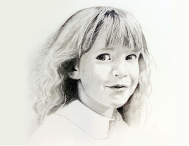 Dessin intitulée "jennifer.jpg" par Pascal Piro, Œuvre d'art originale, Crayon