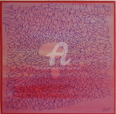 Картина под названием "Addiction, quand el…" - Pascal Russi (PRussi), Подлинное произведение искусства, Акрил