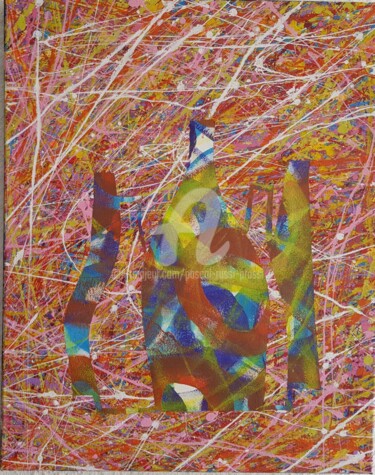 Malerei mit dem Titel "serie-addiction-cam…" von Pascal Russi (PRussi), Original-Kunstwerk, Acryl