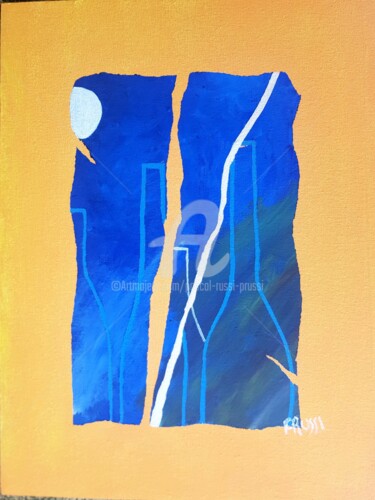 Painting titled "26-Addiction- Déchi…" by Pascal Russi (PRussi), Original Artwork, Acrylic
