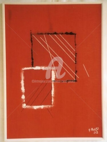 Peinture intitulée "Les secousses de la…" par Pascal Russi (PRussi), Œuvre d'art originale