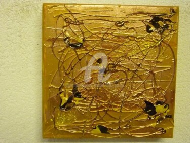 Malerei mit dem Titel "La Symphonie en ocr…" von Pascal Russi (PRussi), Original-Kunstwerk, Öl