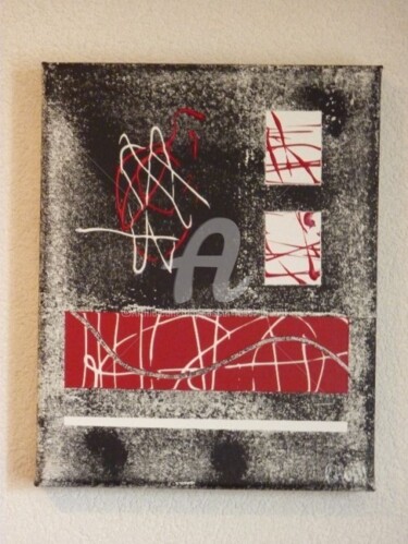 Peinture intitulée "Abstraite 58" par Pascal Russi (PRussi), Œuvre d'art originale, Huile