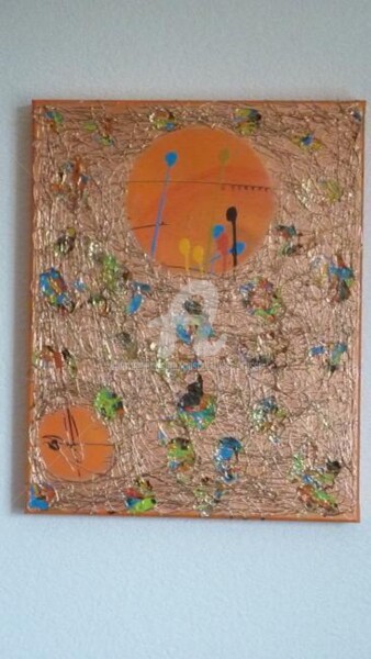 Peinture intitulée "Mes balades en forê…" par Pascal Russi (PRussi), Œuvre d'art originale, Huile