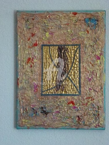 Pintura titulada "La madone" por Pascal Russi (PRussi), Obra de arte original, Oleo