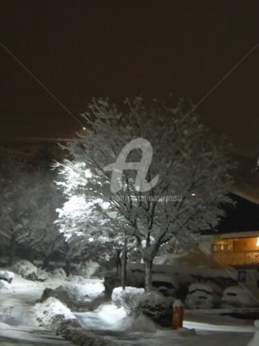 Fotografia zatytułowany „Nuit d'hiver 2015” autorstwa Pascal Russi (PRussi), Oryginalna praca