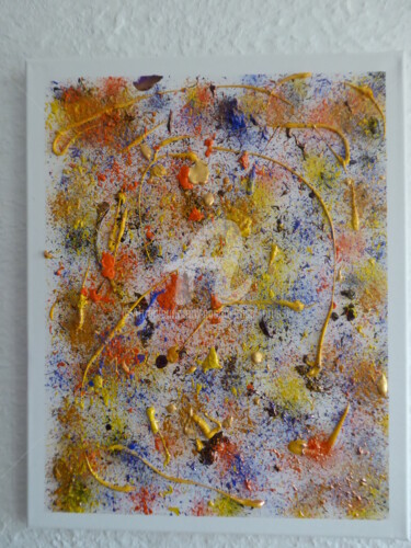 Painting titled "Et le printemps arr…" by Pascal Russi (PRussi), Original Artwork, Acrylic